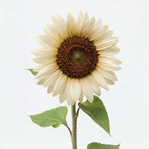 Sunflowers - Procut White Nite - Cut Flowers - Stem