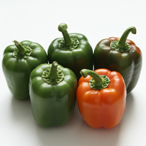 Peppers - California Wonder - Ripe - fruit