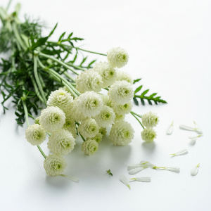Feverfew - Vegmo Snowball - Flowers - bunch